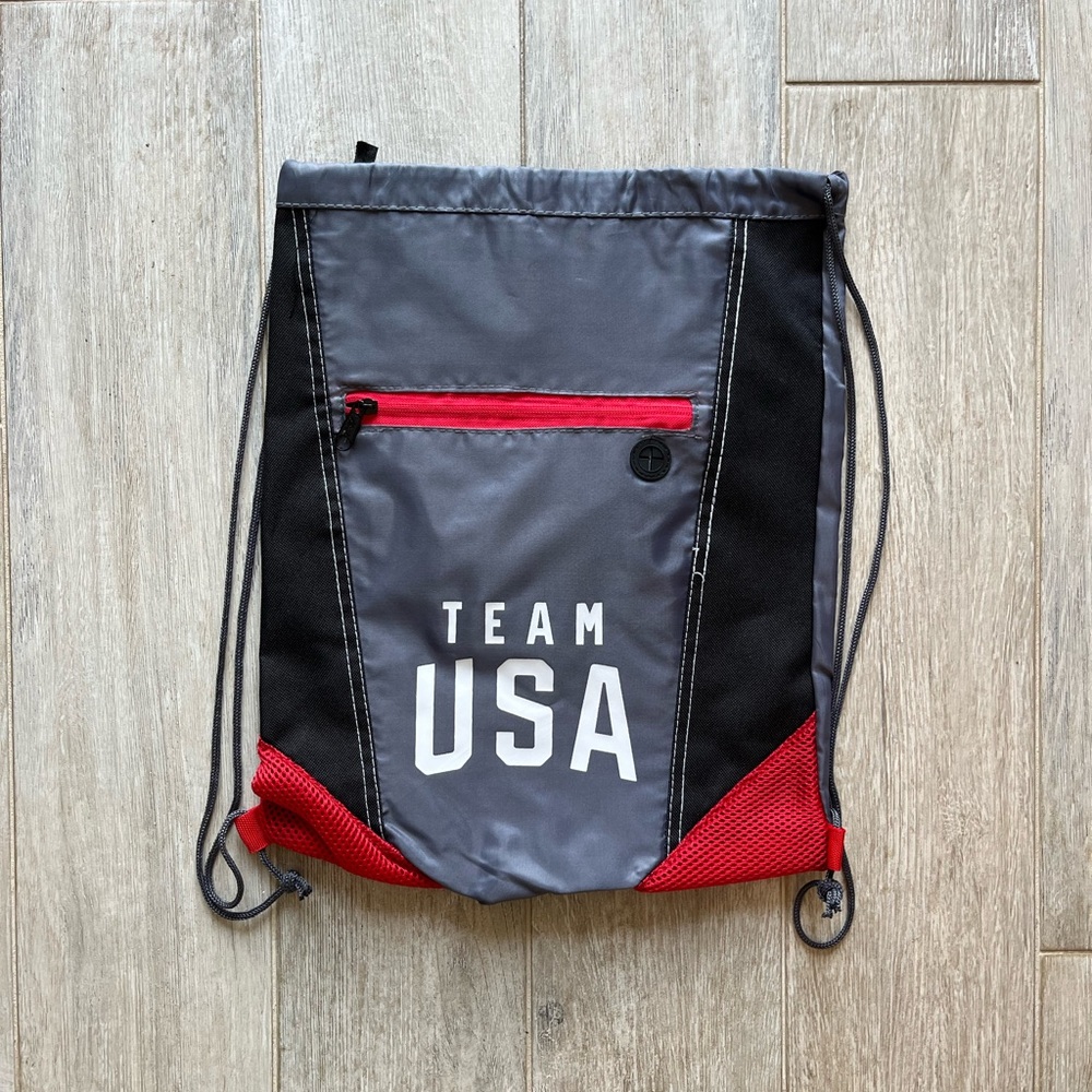 Team USA Olympics Drawstring Bag
